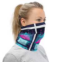 Synth Life Cassette Neck Gaiter