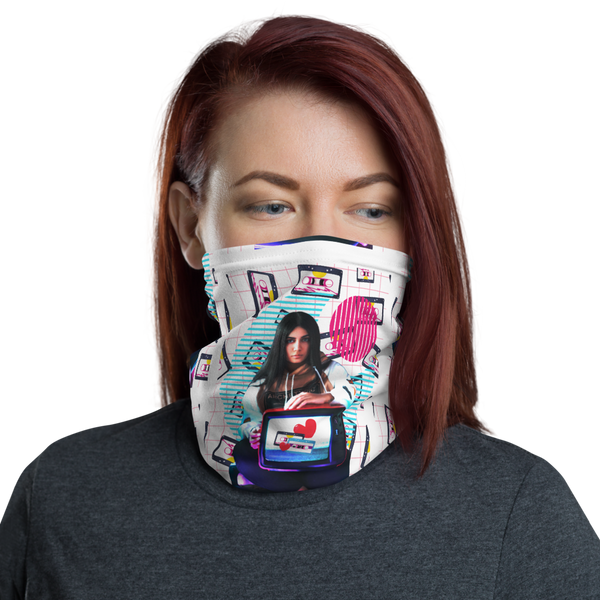 Retro Luv Neck Gaiter