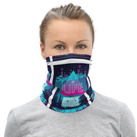 Synth Life Cassette Neck Gaiter