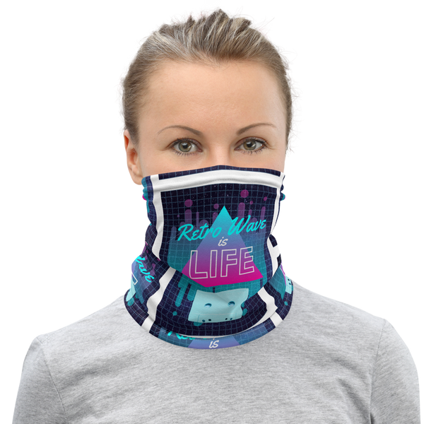 Retro Life Cassette Neck Gaiter