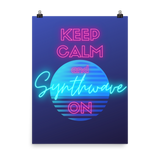 Synth On Poster